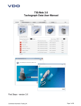 VDO TIS WEB User manual