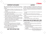 Saeco s-class Incanto rondo Operating instructions