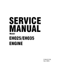 Robin America EH25-2 Service manual