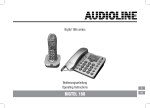 AUDIOLINE TEL 30B Operating instructions