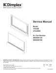 Dimplex CFA36BS Service manual
