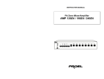 PROEL AMP 120Z4 Instruction manual