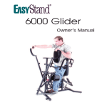 EasyStand Glider Owner`s manual