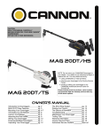Cannon Mag 20 Dt/Ts Owner`s manual