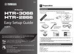 Yamaha HTR-3066 Setup guide