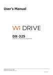 WiDrive DX-325 User`s manual