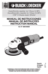 Black & Decker G900K Instruction manual