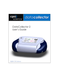 CPO Science DataCollector User`s guide