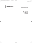 Sherwood R-904N Troubleshooting guide