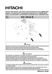 California Air Tools 2510 Instruction manual