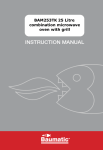 Baumatic GEM252TK User manual