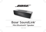 Bose Soundlink AM323699 Technical information