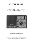 C. Crane CCRadio SW Instruction manual