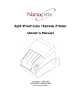 Epson Nanoptix CALLISTO Owner`s manual