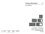 Extron electronics RGB 468xi SC User`s manual