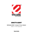 Encore ENUTV-ADDT User manual