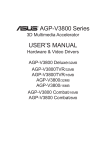 Asus AGP-V5200 User`s manual