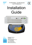 BBV TX1500/BBUS-IF Installation guide