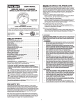 BRK electronic CO5120B User`s manual