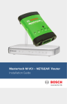 Bosch NetGear Installation guide