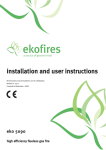 ecofires eko 2050 Troubleshooting guide