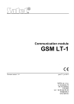 Satel GSM LT-1S Specifications