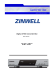 Zinwell ZAT-332 User manual