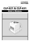 Citizen CLP-631 Specifications
