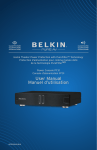 Belkin PF31 User manual