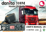 Manual Danita 310M (www.cbradio.nl)