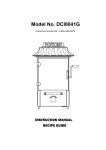 Back to Basics STOVE-TOP POPCORN POPPER Instruction manual