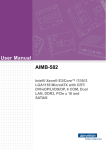 Advantech AIMB-582 User manual
