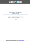 Controlant CO 01.01 User`s guide