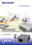 Sharp XG-NV51XE Specifications