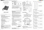 Alcatel ONE TOUCH T60 User`s guide