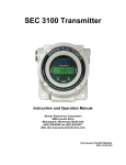 Sensor Electronics SEC 3100 Specifications