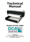 DCA Intertel 2000 Technical information