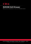 SVG140 Grill Drawer