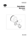 Eclipse RatioMatic RM Series Installation guide