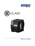 Datamax H-4606X Operator`s manual