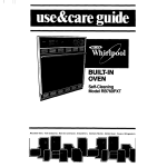 Whirlpool RB760PXT Use & care guide
