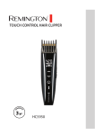 TOUCH CONTROL HAIR CLIPPER HC5950