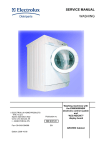 Electrolux EWM3000new Service manual