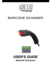 Adesso NuScan 1000 User`s guide
