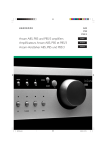 Arcam DiVA A85 Operating instructions