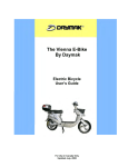 Daymak Vienna E-Bike User`s guide