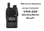 Vertex Standard VXA-220 Specifications