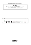 PROEL BM01 Instruction manual