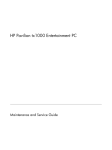 HP Media Center m1000 - Desktop PC System information