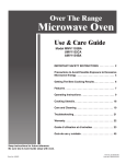 Maytag MMV1153BA Use & care guide
